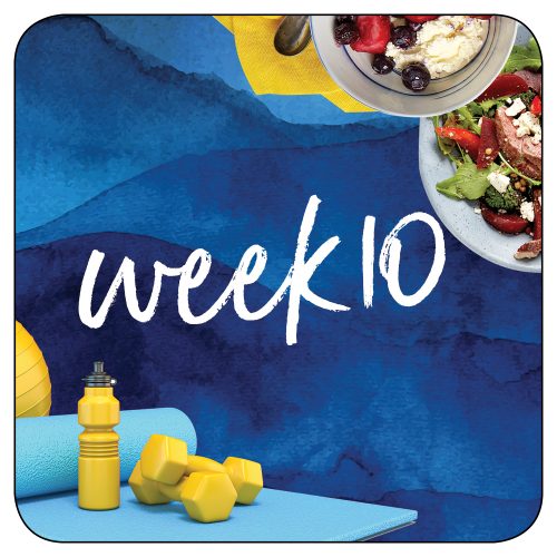 Kick-start plan: Week 10
