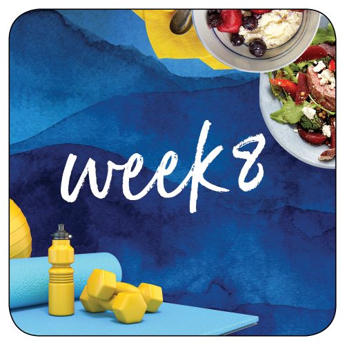 Kick-start plan: Week 8