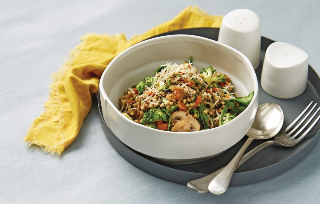 Buckwheat vegetable risotto Buckwheat vegetable risotto
