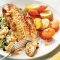 Fish with celeriac mash