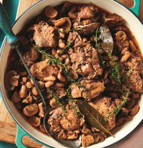 Chicken and mushroom Provençal