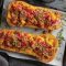 Lamb and apricot stuffed squash