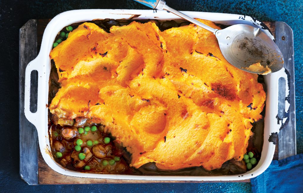 Mushroom and herb shepherd’s pie Mushroom and herb shepherd’s pie