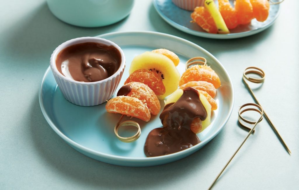 Chocolate orange custard Chocolate orange custard
