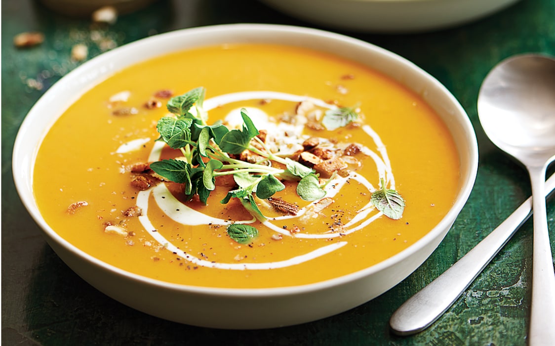 Creamy pumpkin soup - Healthy Food Guide