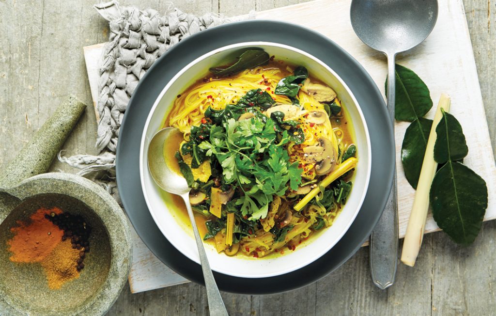 Indo-style chicken noodle soup Indo-style chicken noodle soup