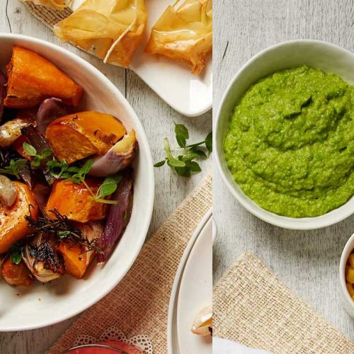 Christmas vegetable medley