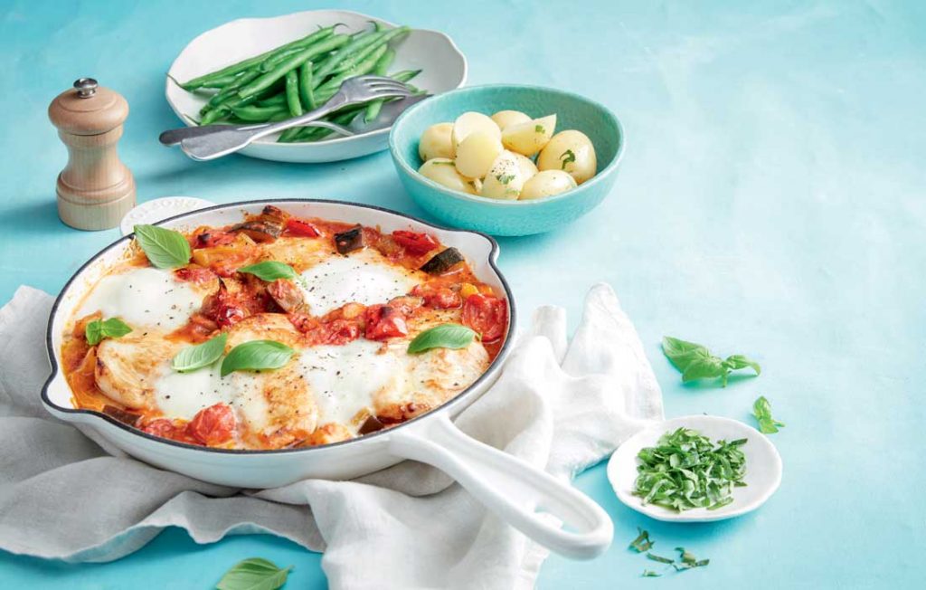 Cheesy chicken parmigiana Cheesy chicken parmigiana