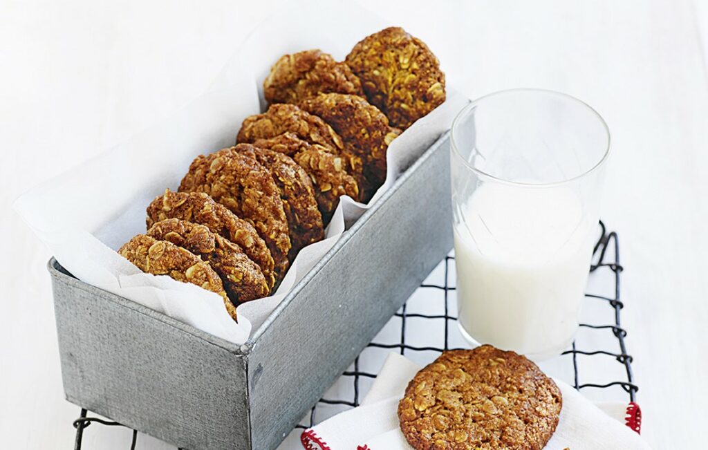 Healthier Anzac biscuits Healthier Anzac biscuits