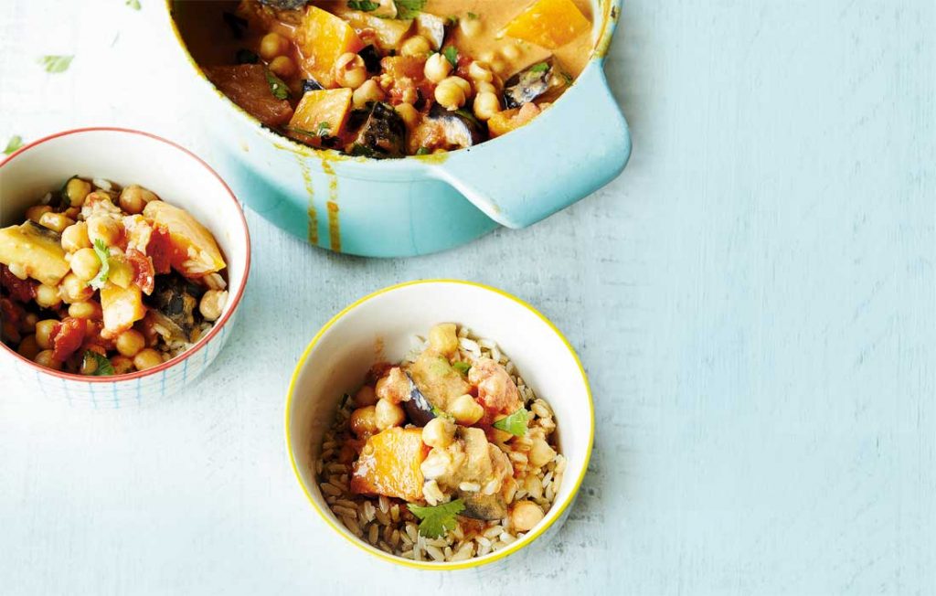 Coconut Thai curry with chickpeas Coconut Thai curry with chickpeas