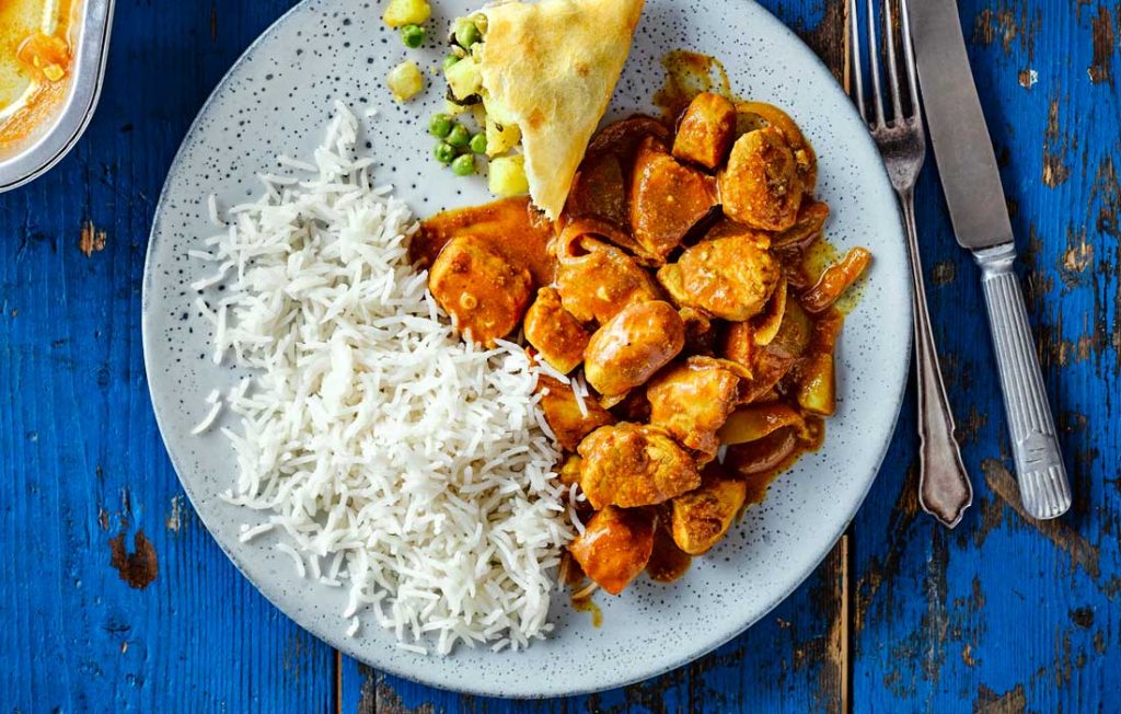 Easy chicken curry