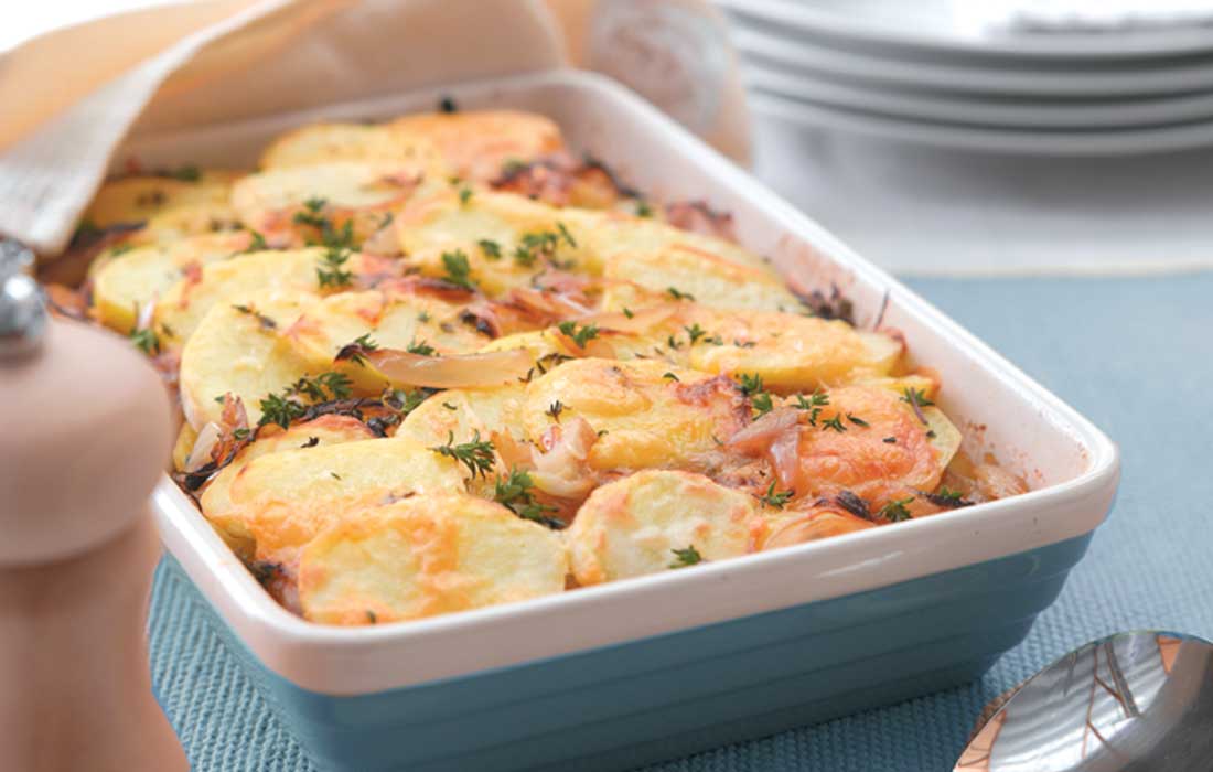 Healthier potato gratin - Healthy Food Guide