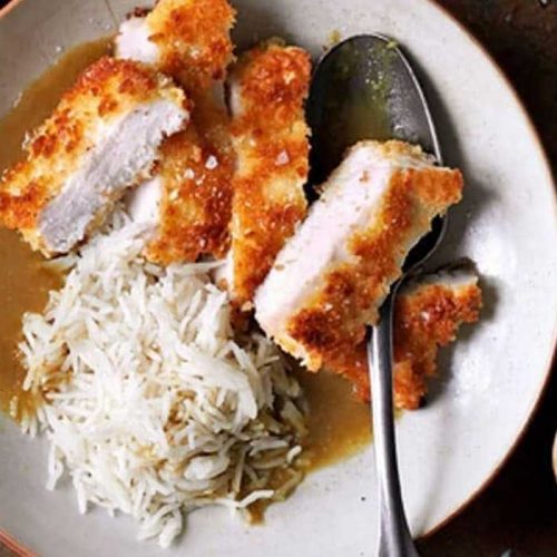 Chicken katsu curry