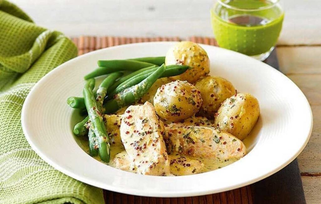Creamy mustard chicken Creamy mustard chicken