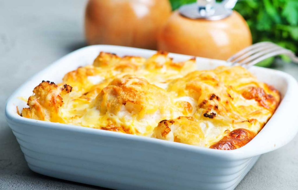 Low-carb cauliflower cheese Cauliflower Cheese