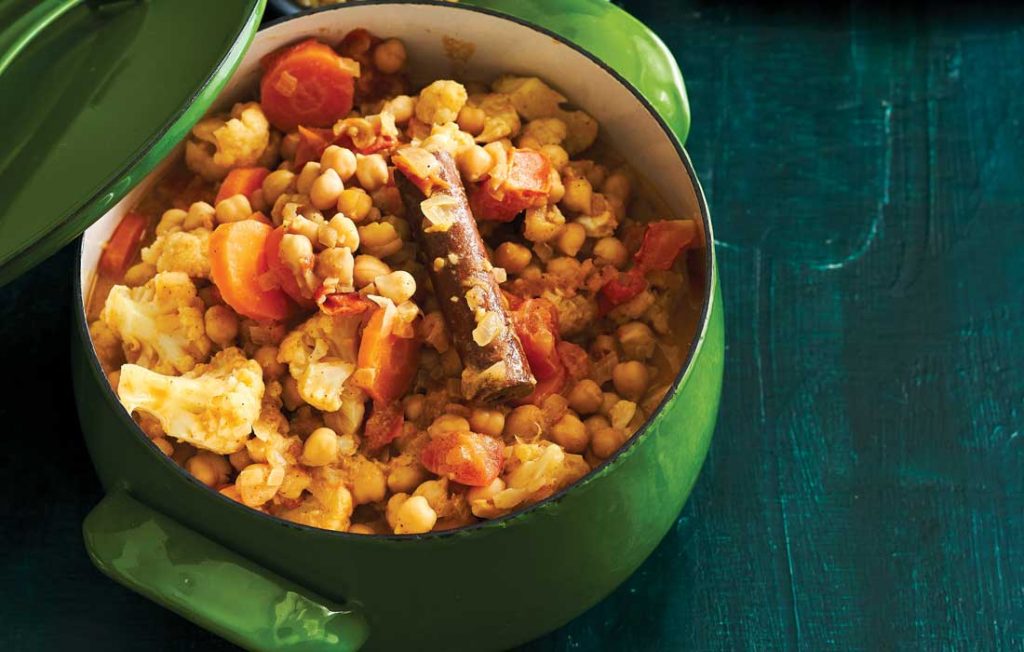 Massaman cauliflower and chickpea curry Massaman cauliflower and chickpea curry