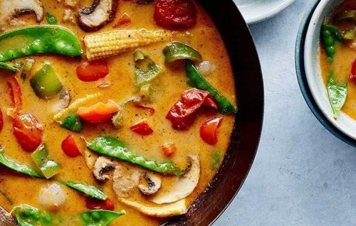 Vegan Thai red curry