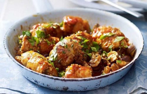 One-pan chicken chasseur