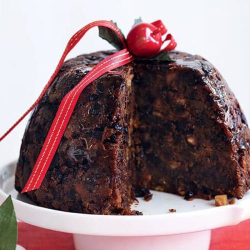 Healthier Christmas pudding