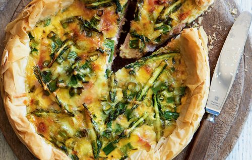 Quiche Lorraine made healthier