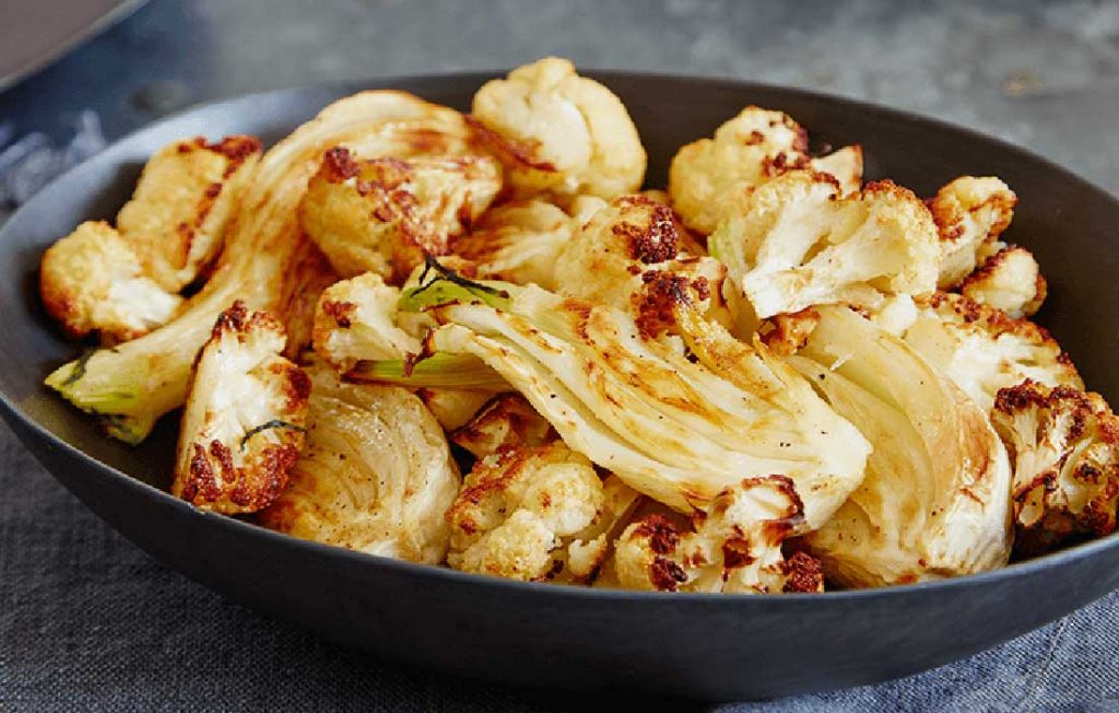 Cauliflower and fennel roast