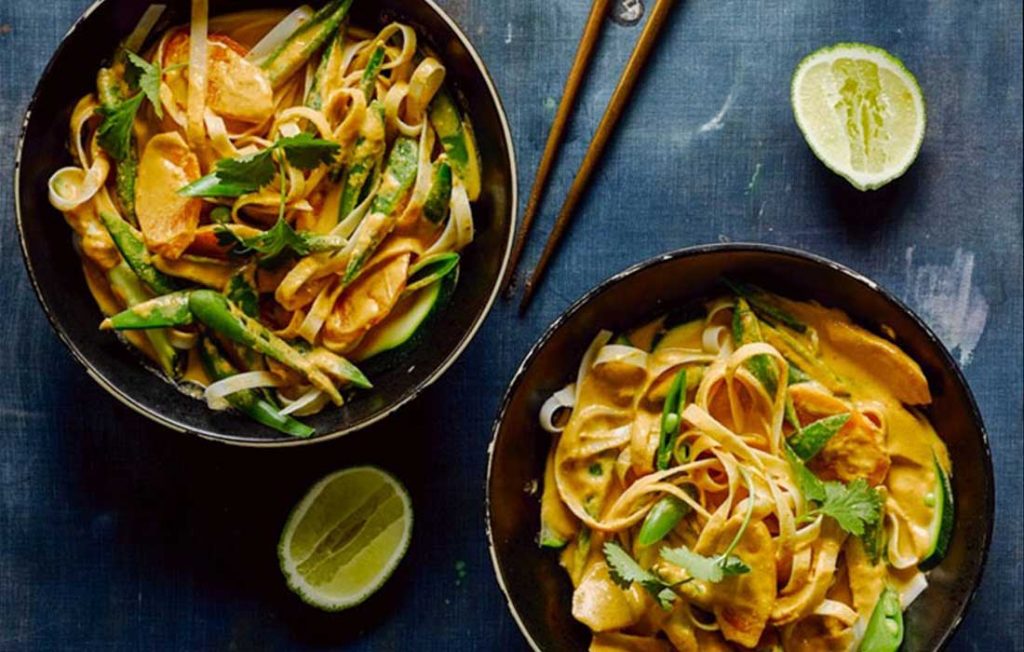 15-minute vegan laksa 15-minute vegan laksa