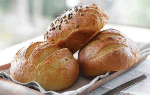 No-salt bread loaf