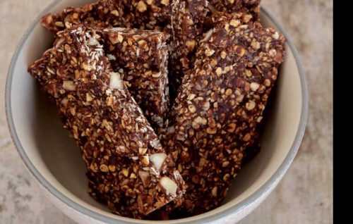 Chocolate muesli bars