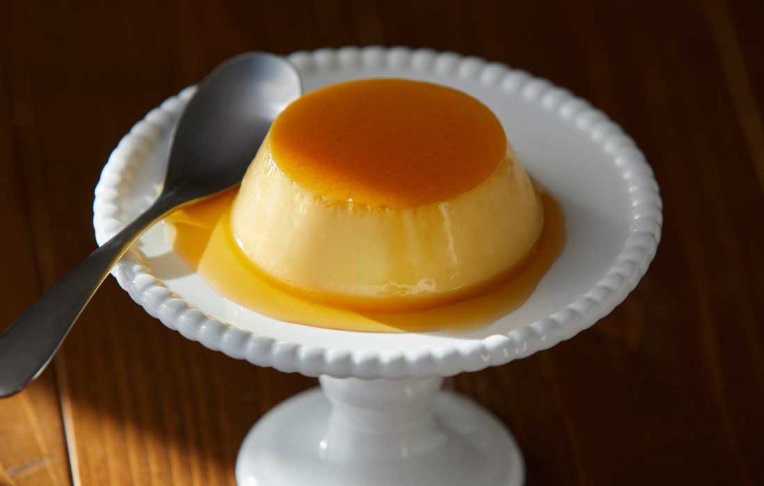 Crme caramel (made healthier)