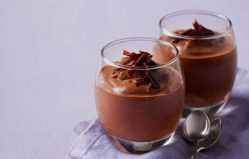 Healthier chocolate mousse Healthier chocolate mousse