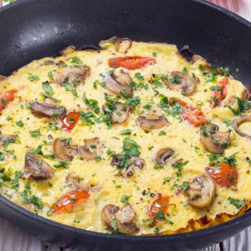 Mediterranean omelette