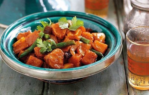 Pork tagine with dates