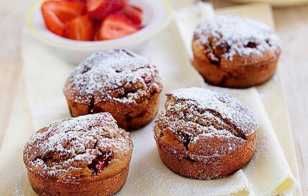 Strawberry and cinnamon muffins Strawberry and cinnamon muffins