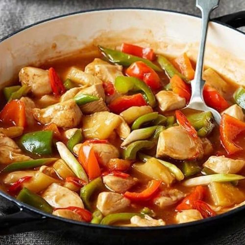 Quick sweet and sour chicken