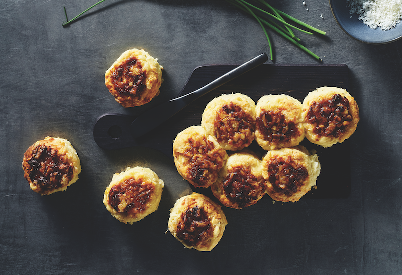 Cheese and chutney scones Cheese and chutney scones
