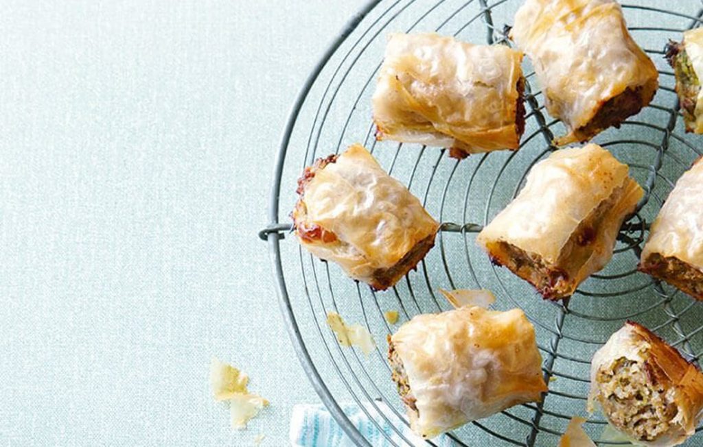 Sausage rolls made healthier Sausage rolls made healthier
