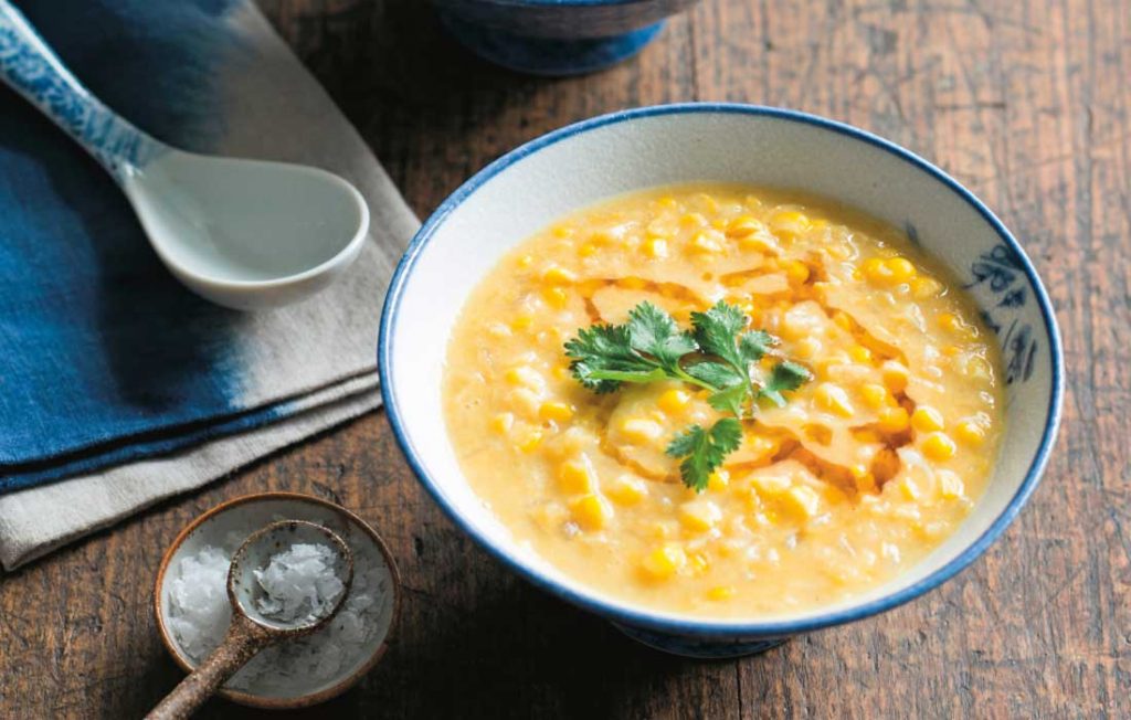 Sweetcorn soup Sweetcorn soup