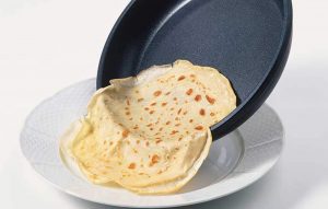 Healthier crêpe recipe