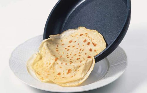 Healthier crêpe recipe