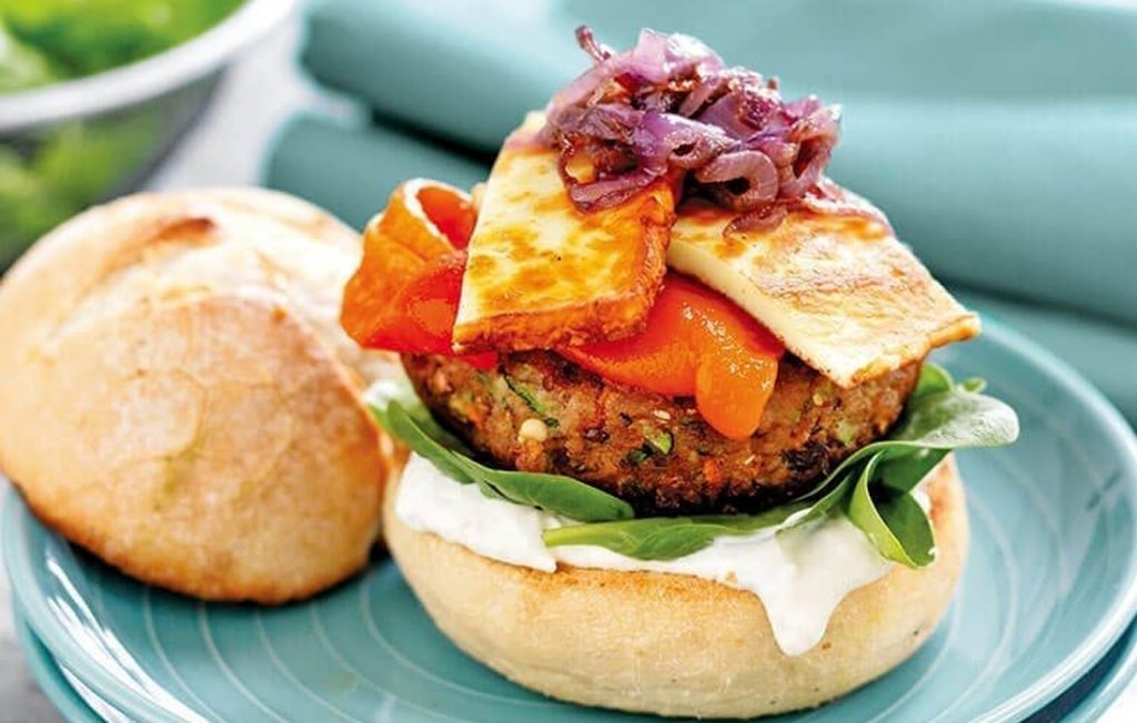 Healthier beef burgers