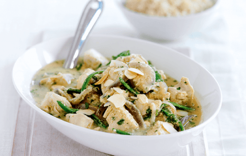 Chicken korma made healthier