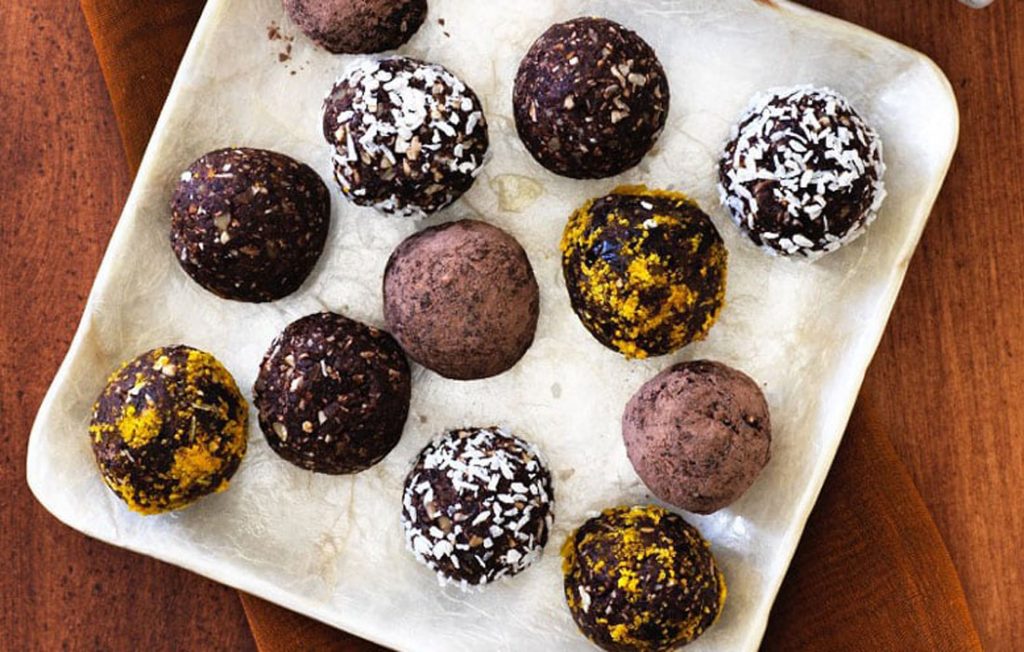 Chocolate energy balls Chocolate energy balls