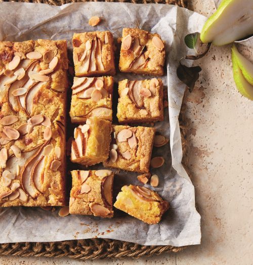 Pear shortcake