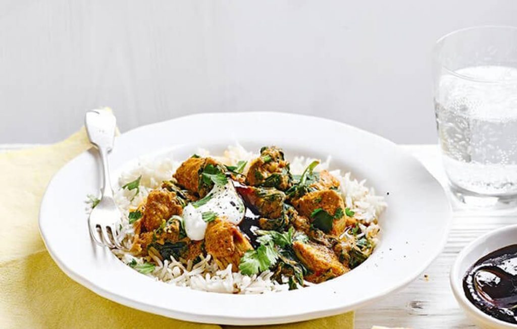 Healthier chicken curry Healthier chicken curry