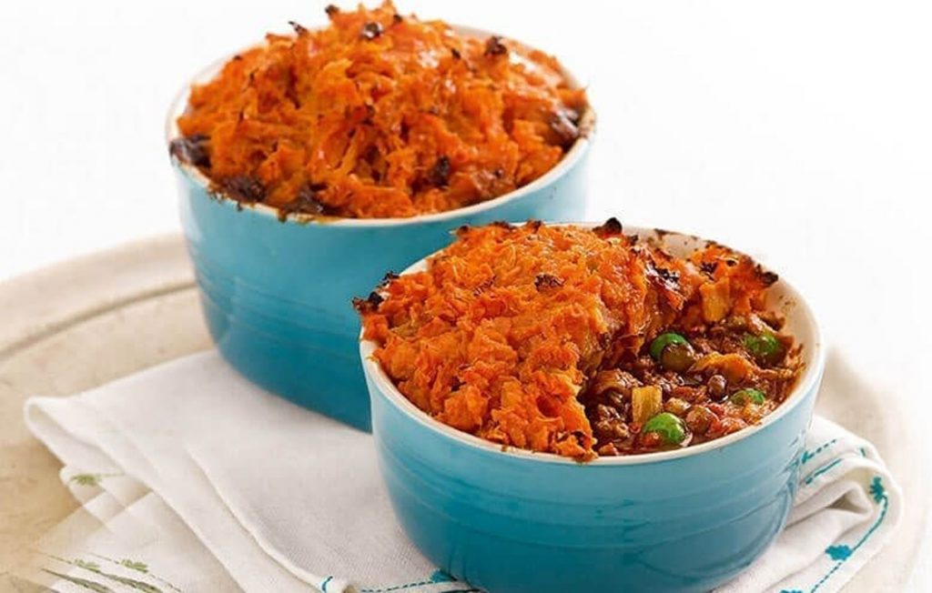 Indian-spiced cottage pies Indian-spiced cottage pies