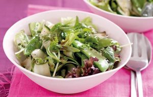 Sugar snap peas salad