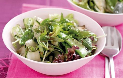 Sugar snap peas salad