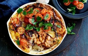 Spanish bean omelette