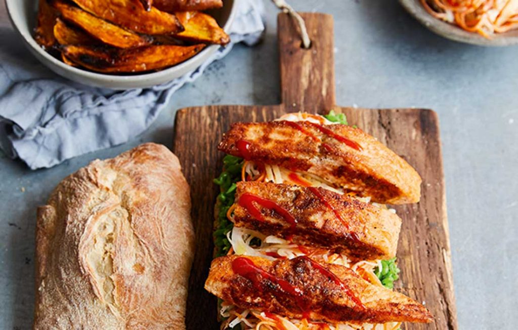 Fish finger sandwiches Fish finger sandwiches