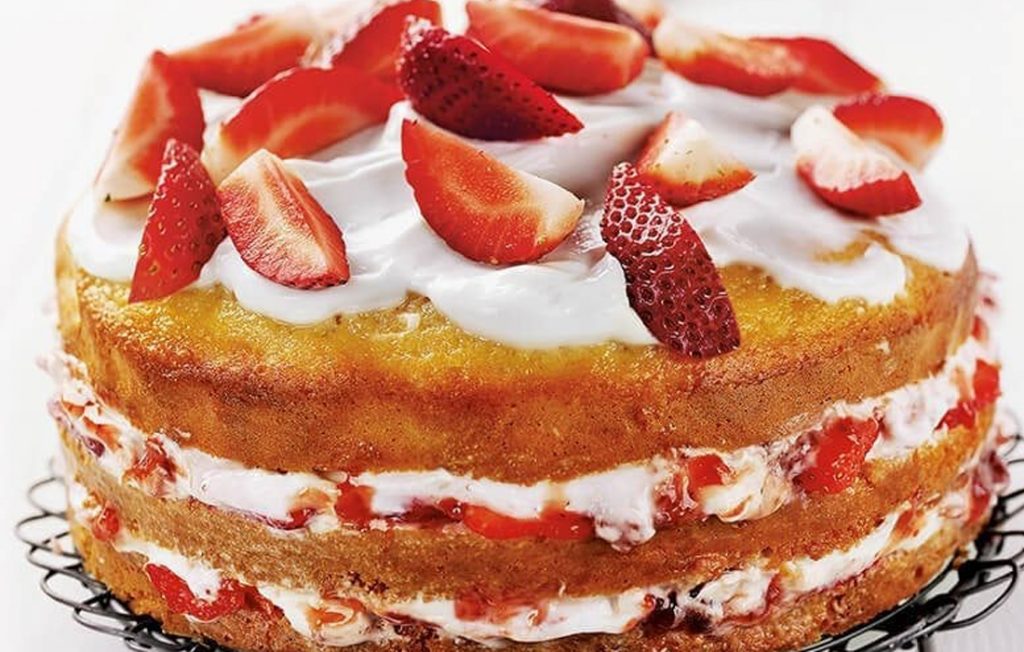 Strawberry gateau Strawberry gateau